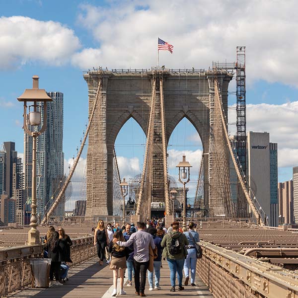 walking in NY