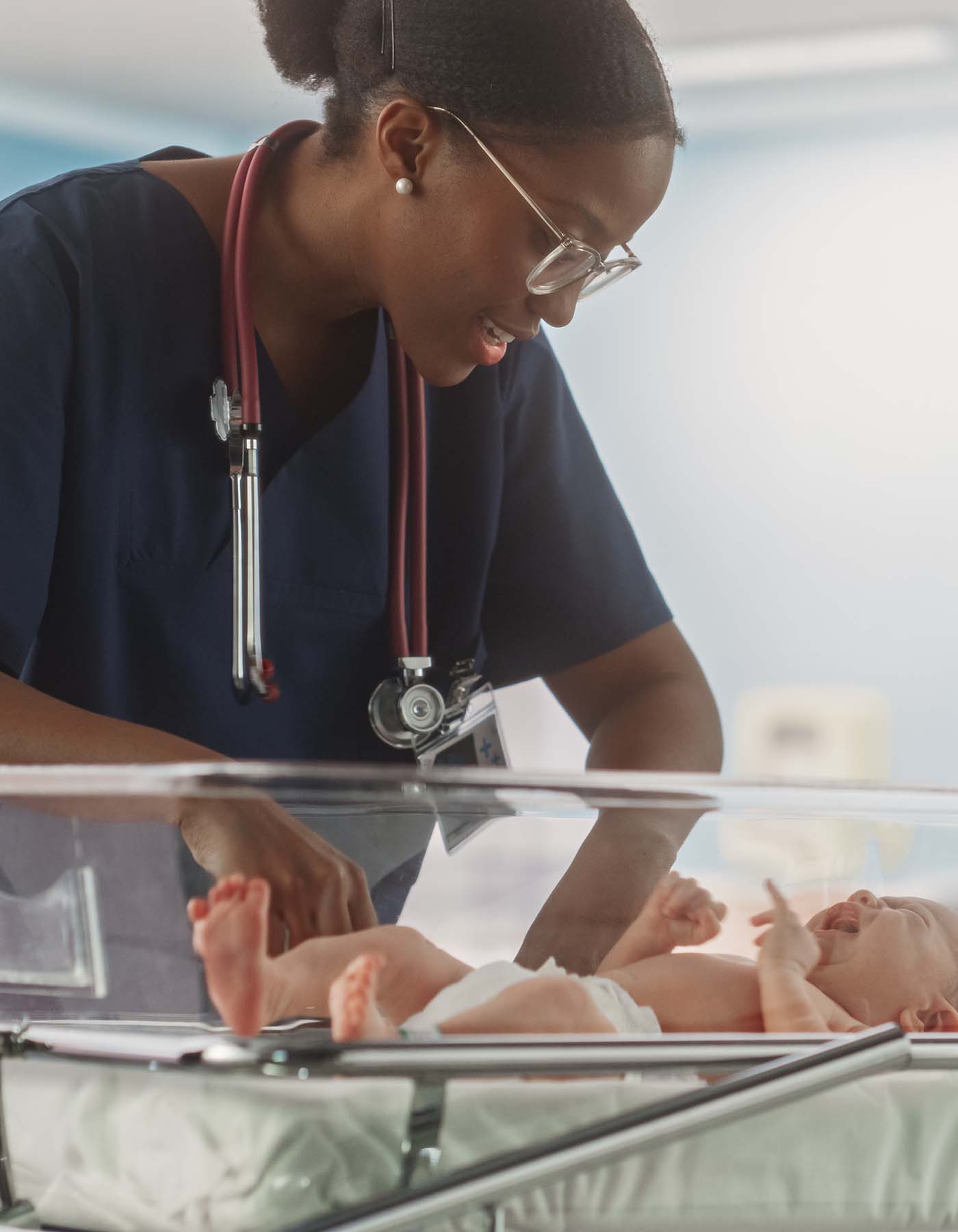 NNP checking a baby