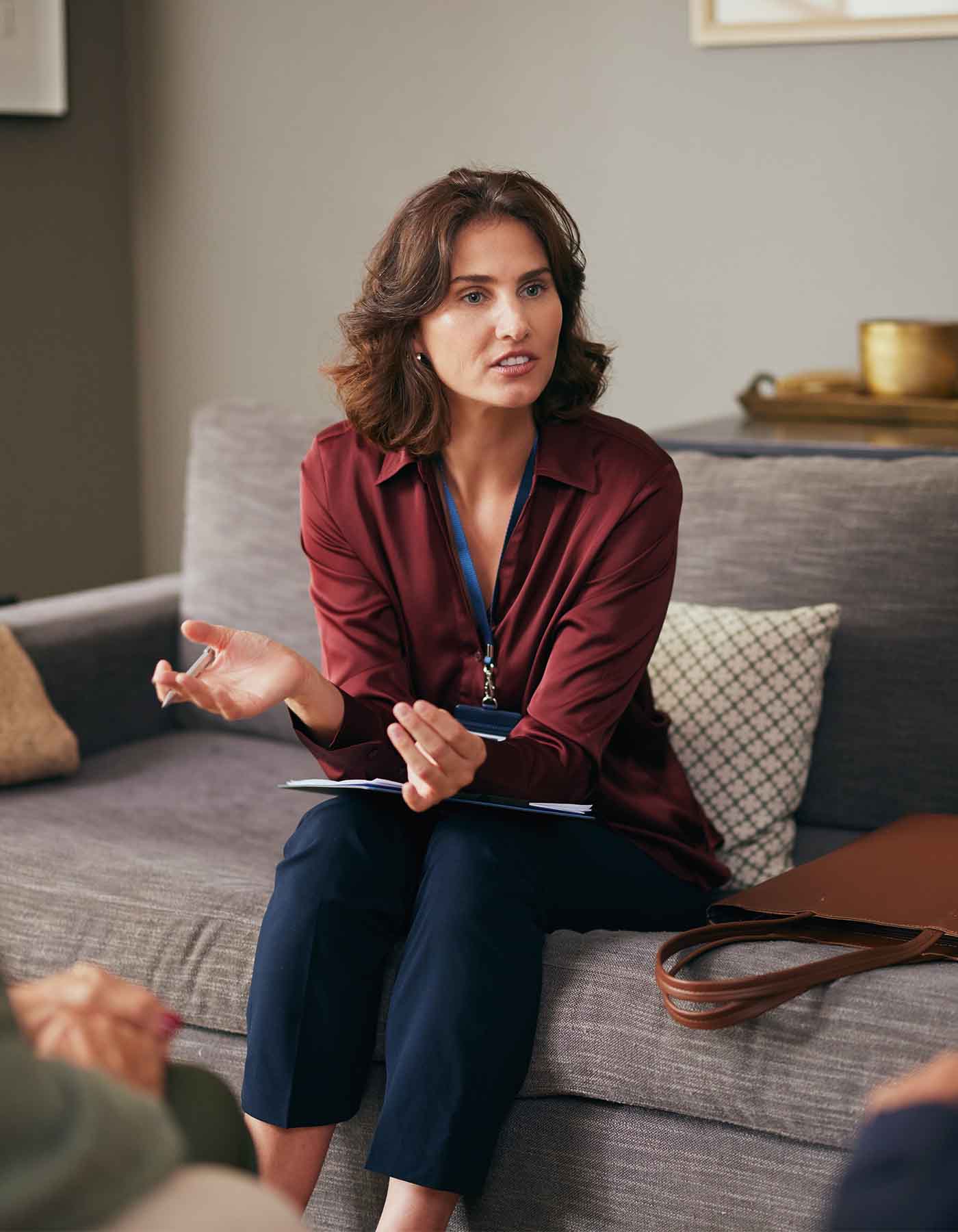 Social Worker home visit