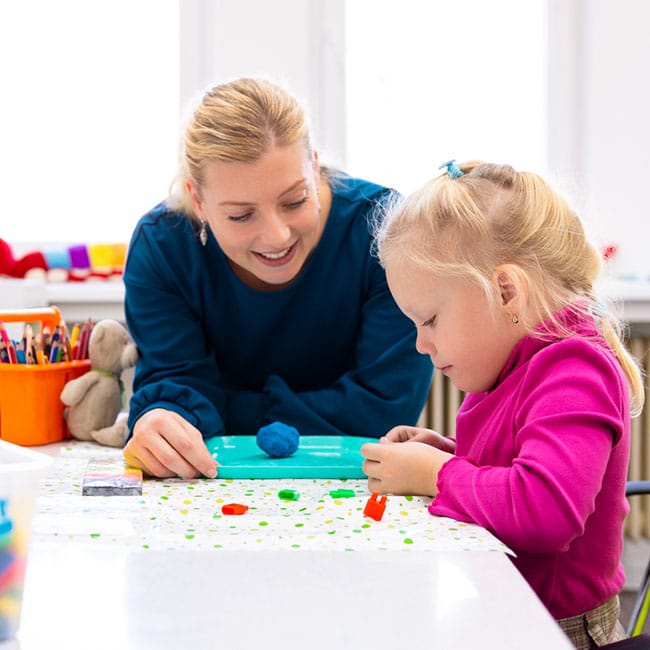child occupational therapy session