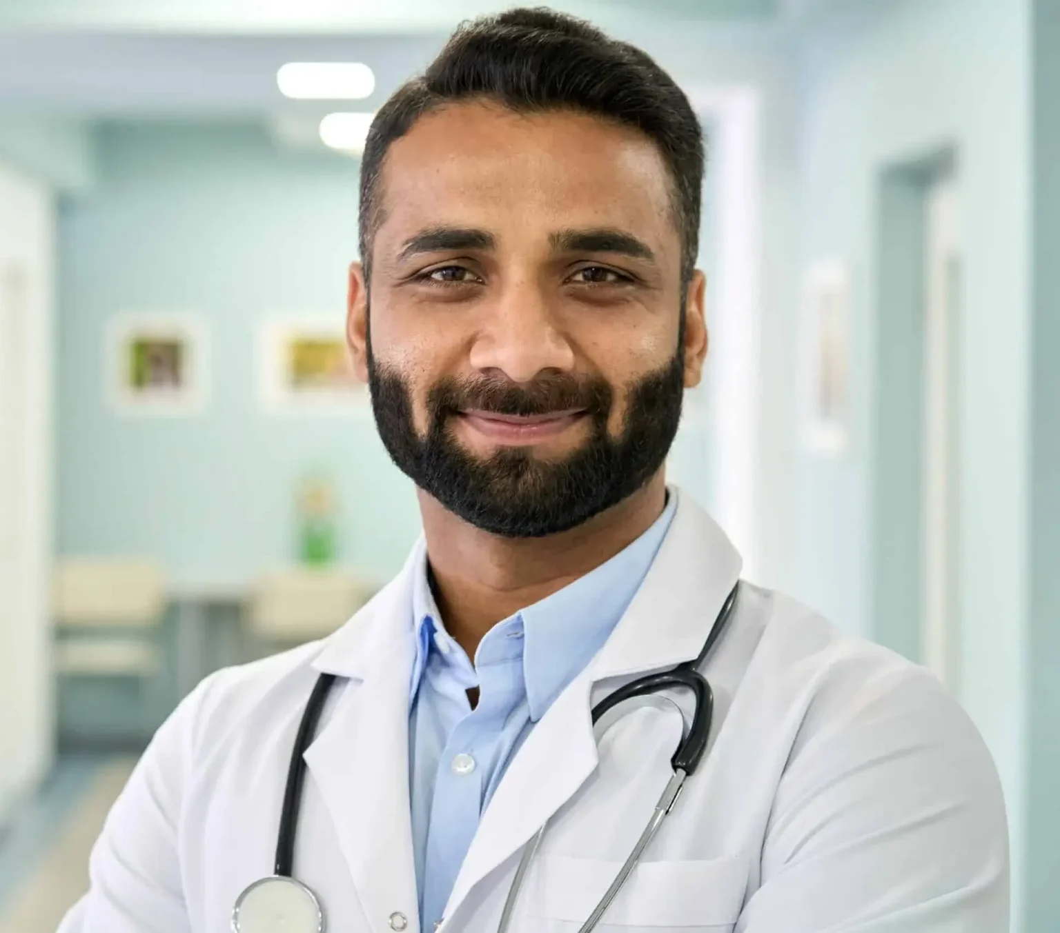 physician at clinic