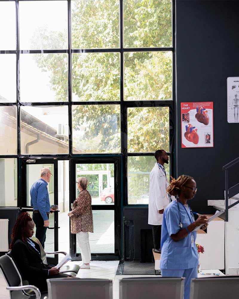 Clinic facing healthcare shortages