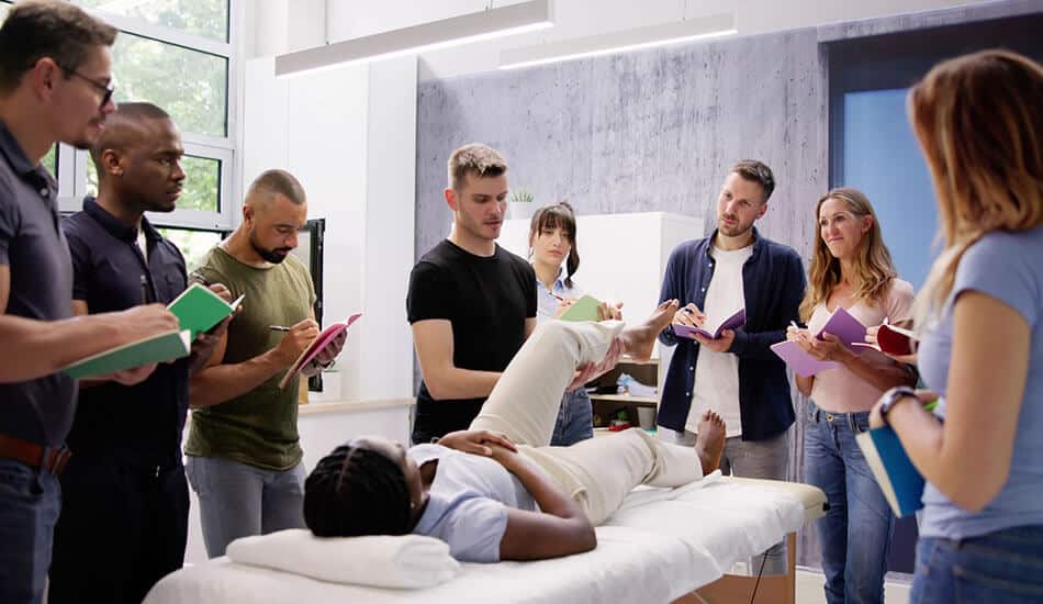 Physical Therapist Teaching Technique